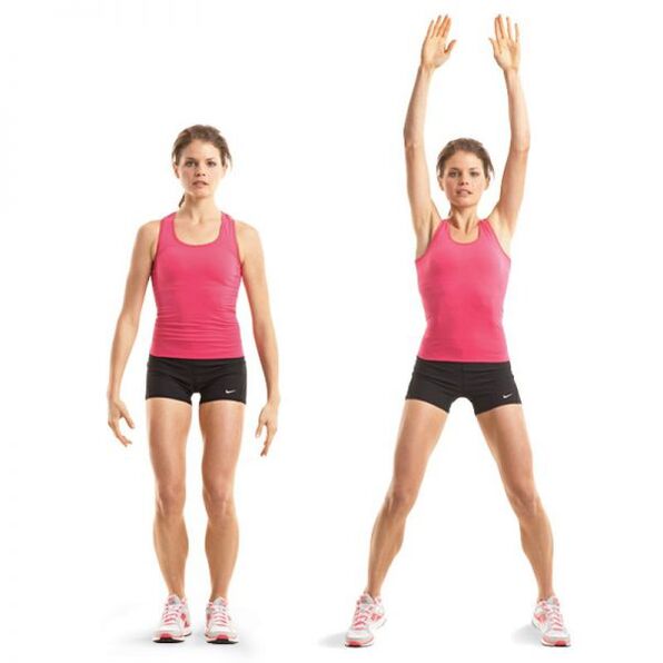 Exercice pour chaud-up