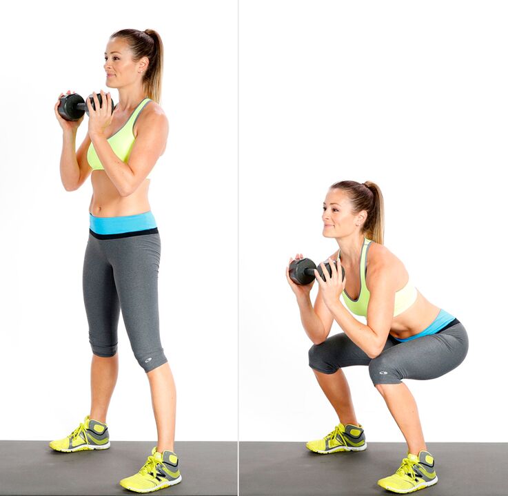 squats pour perdre du poids