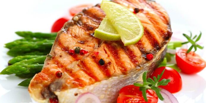 poisson aux légumes pour perdre du poids