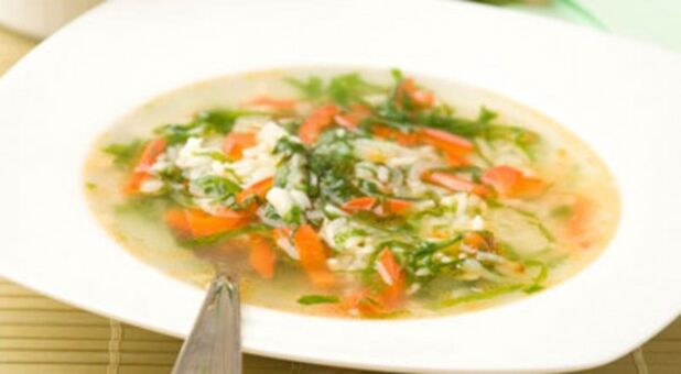 soupe de légumes pour gastrite