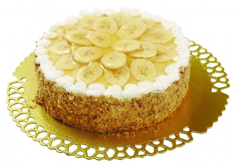 gâteau à la banane pour pancréatite