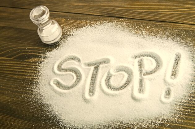 sel comme produit interdit pour la pancréatite